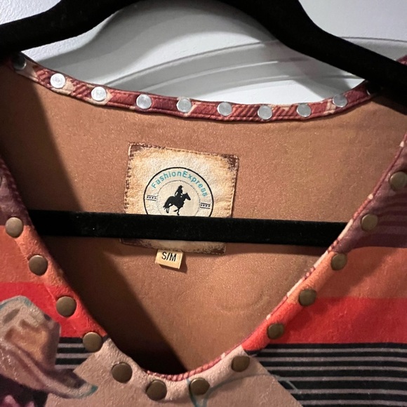 Western Poncho - S/M - Picture 4 of 8